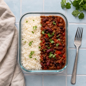 Smoky Chipotle Beef Chilli Bowl